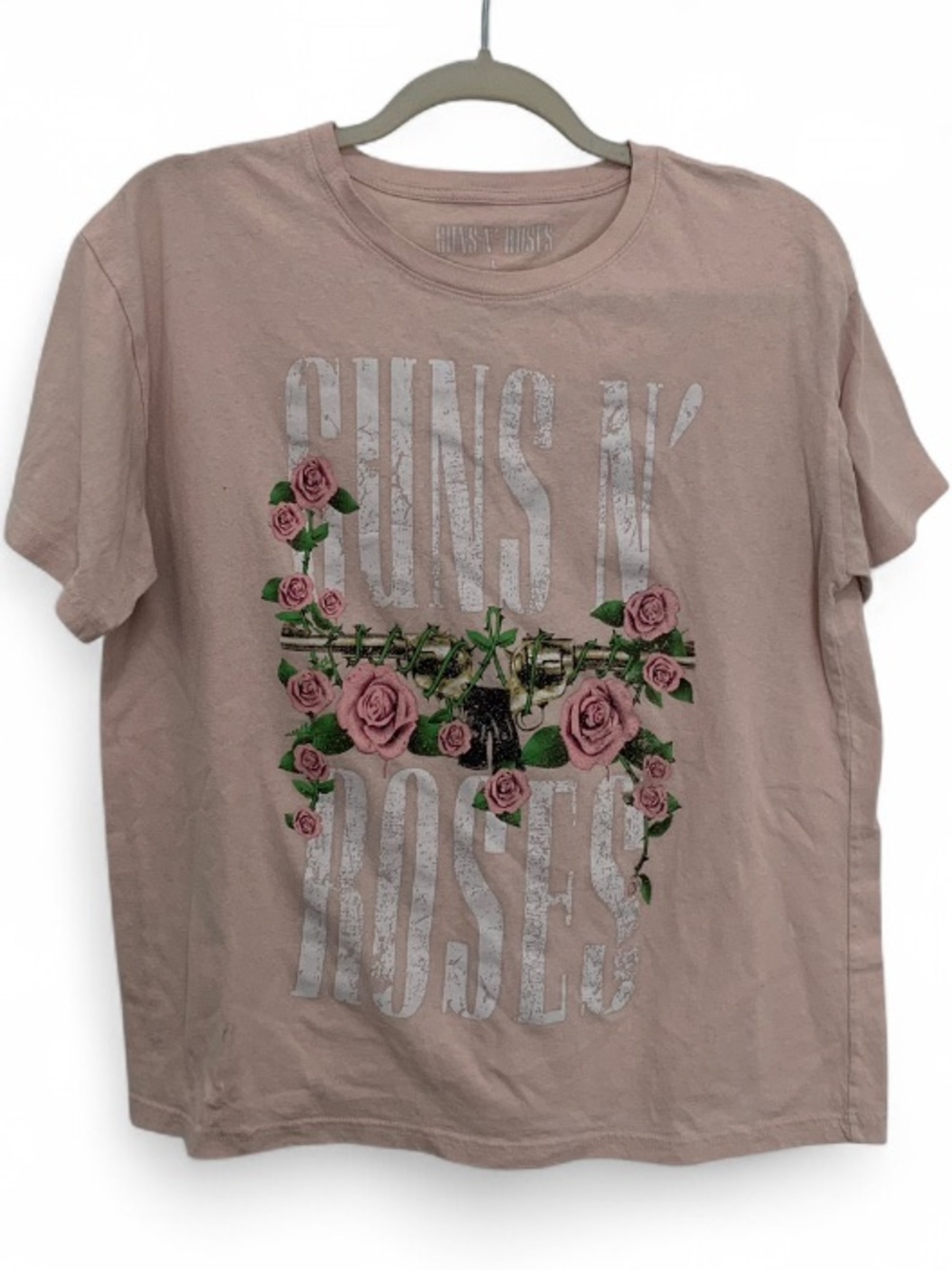 Guns N' Roses Pink Graphic Tee